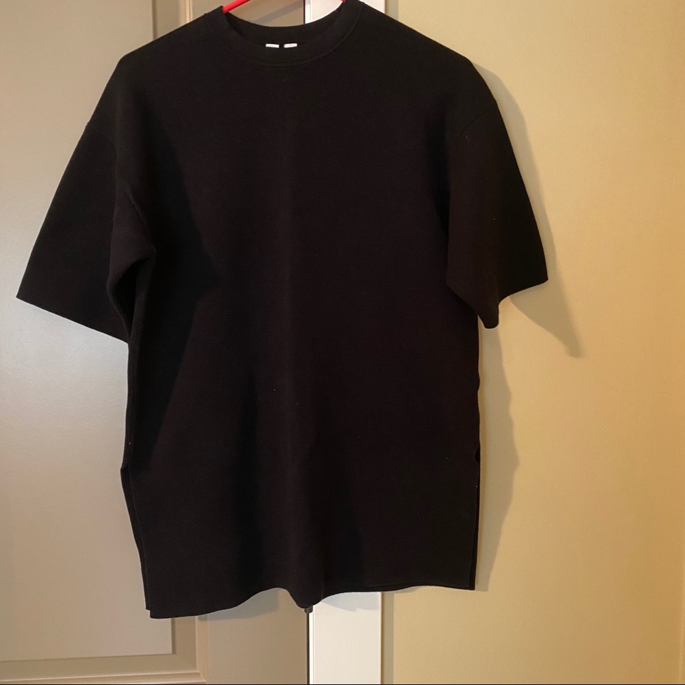 Uniqlo women’s black tunic pullover XS - Picture 2 of 5